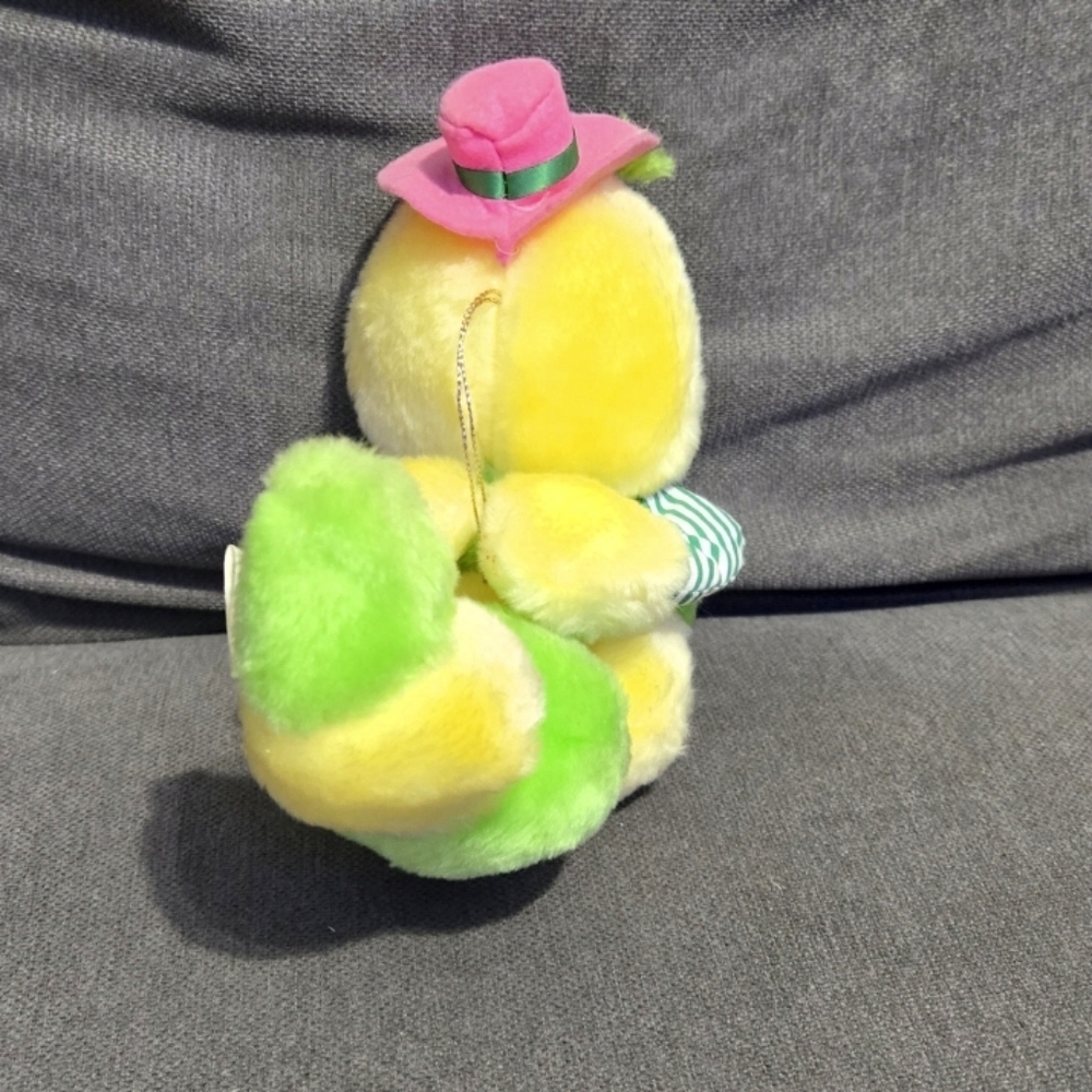 Vintage Inchworm Plush Stuffed Animal 8" Toy Kawaii Made in Taiwan - Picture 2 of 8